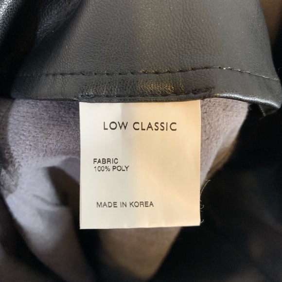 Low Classic Faux Leather Cargo Pants Size Small - Picture 12 of 12